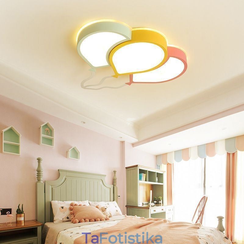 Μοντέρνο Φωτιστικό Οροφής Flush Mount Lovely Balloon Shade φωτιστικό οροφής