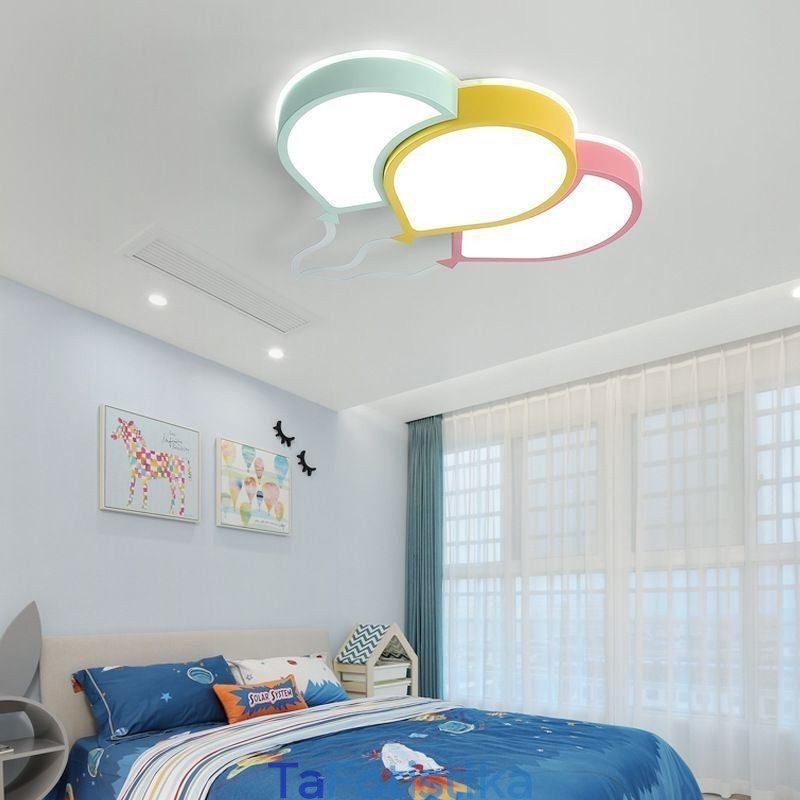 Μοντέρνο Φωτιστικό Οροφής Flush Mount Lovely Balloon Shade φωτιστικό οροφής