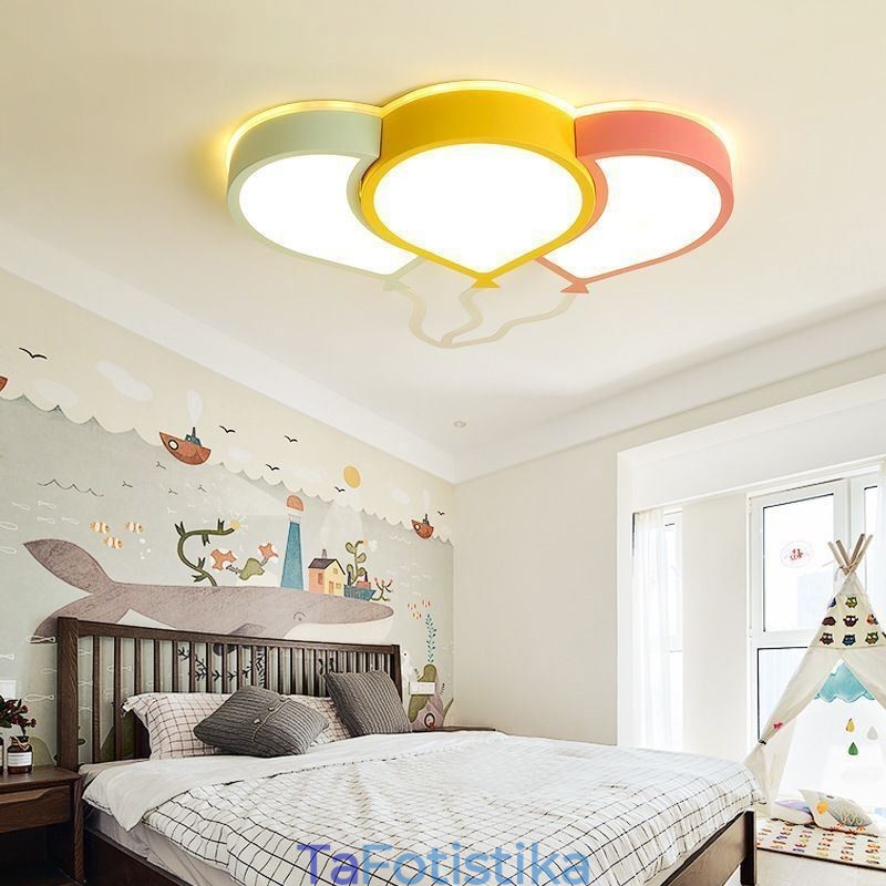 Μοντέρνο Φωτιστικό Οροφής Flush Mount Lovely Balloon Shade φωτιστικό οροφής