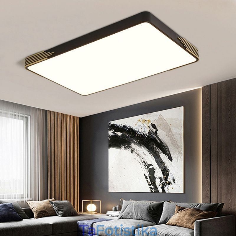 Μοντέρνο Φωτιστικό Οροφής Flush Mount Ορθογώνιο φωτιστικό οροφής