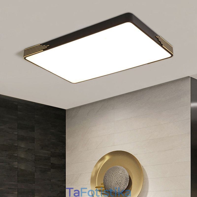 Μοντέρνο Φωτιστικό Οροφής Flush Mount Ορθογώνιο φωτιστικό οροφής