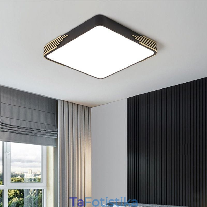 Μοντέρνο Flush Mount Φωτιστικό Οροφής Τετράγωνο Φωτιστικό Οροφής