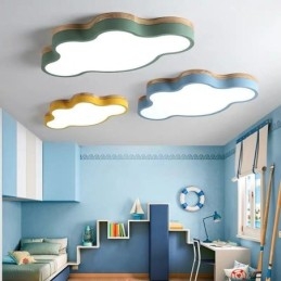 Flush Mount Modern Creative ακρυλικό φωτιστικό οροφής σε σχήμα σύννεφου Παιδικά