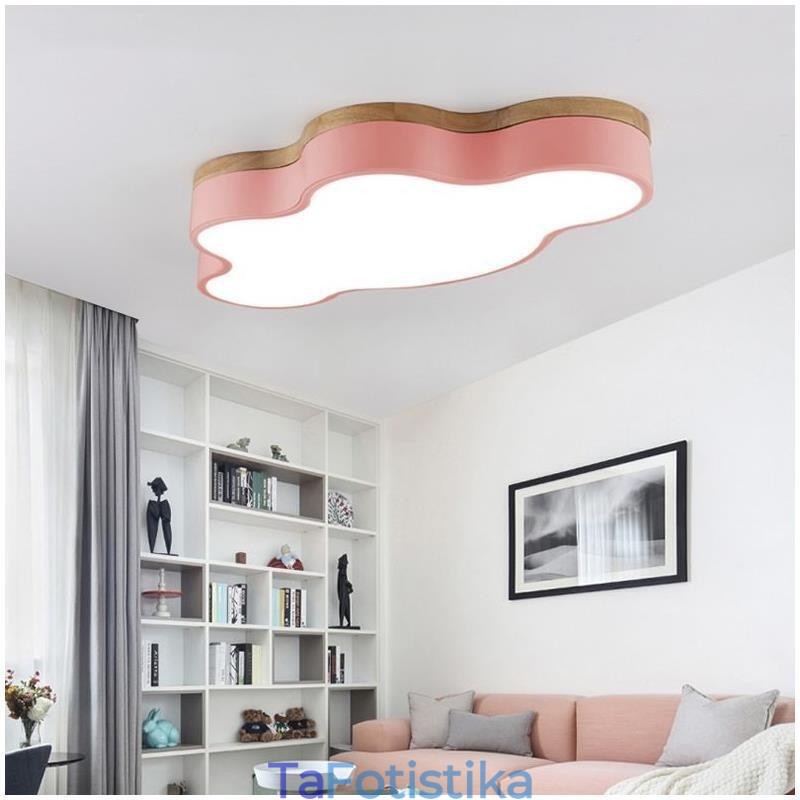 Flush Mount Modern Creative ακρυλικό φωτιστικό οροφής σε σχήμα σύννεφου Παιδικά