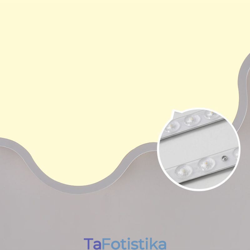 Flush Mount Modern Creative ακρυλικό φωτιστικό οροφής σε σχήμα σύννεφου Παιδικά
