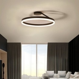 Μοντέρνο Flush Mount Φωτιστικό Οροφής Κύκλος Φωτιστικό με Ακρυλικό αμπαζούρ