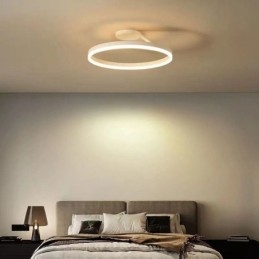 Μοντέρνο Flush Mount Φωτιστικό Οροφής Κύκλος Φωτιστικό με Ακρυλικό αμπαζούρ