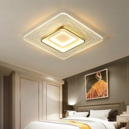 Φωτιστικό οροφής Flush Mount Minimalist ακρυλικό υπερλεπτό φωτιστικό οροφής