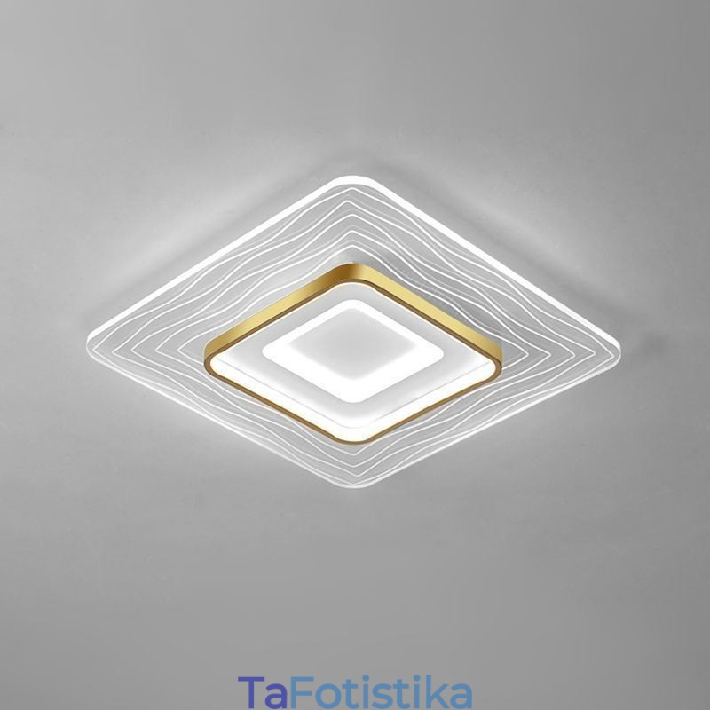 Φωτιστικό οροφής Flush Mount Minimalist ακρυλικό υπερλεπτό φωτιστικό οροφής
