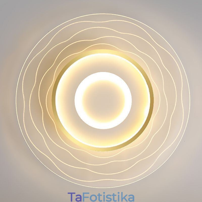 Φωτιστικό οροφής Flush Mount Minimalist ακρυλικό υπερλεπτό φωτιστικό οροφής