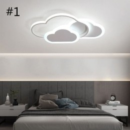 Μοντέρνο Creative Acrylic Lights Φωτιστικό οροφής σε σχήμα σύννεφου, χωνευτό