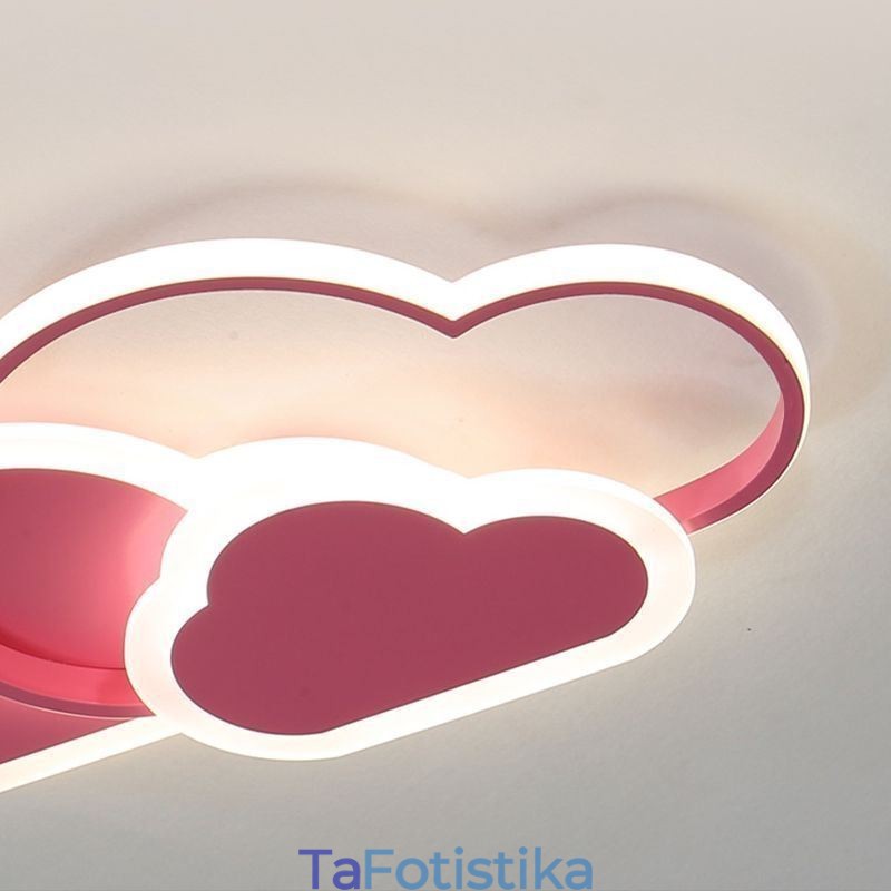 Μοντέρνο Creative Acrylic Lights Φωτιστικό οροφής σε σχήμα σύννεφου, χωνευτό
