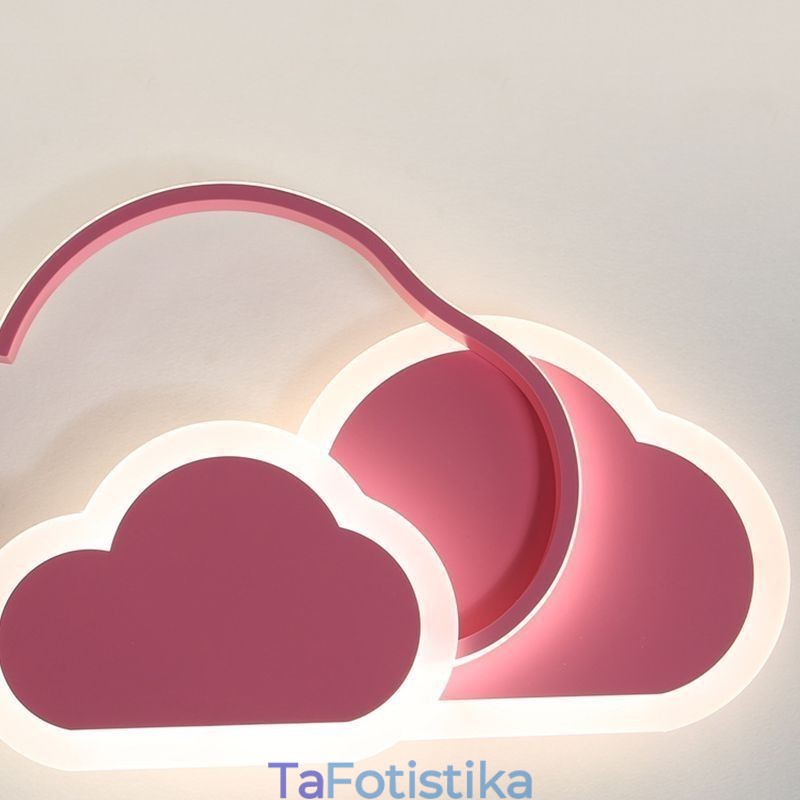 Μοντέρνο Creative Acrylic Lights Φωτιστικό οροφής σε σχήμα σύννεφου, χωνευτό