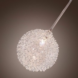 G4 12 light Iron Flush Mount Light με σκιές αλουμινίου