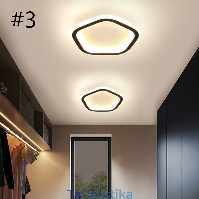 Φωτιστικό οροφής Flush Mount Στρογγυλό Φωτιστικό Οροφής Σκάλα
