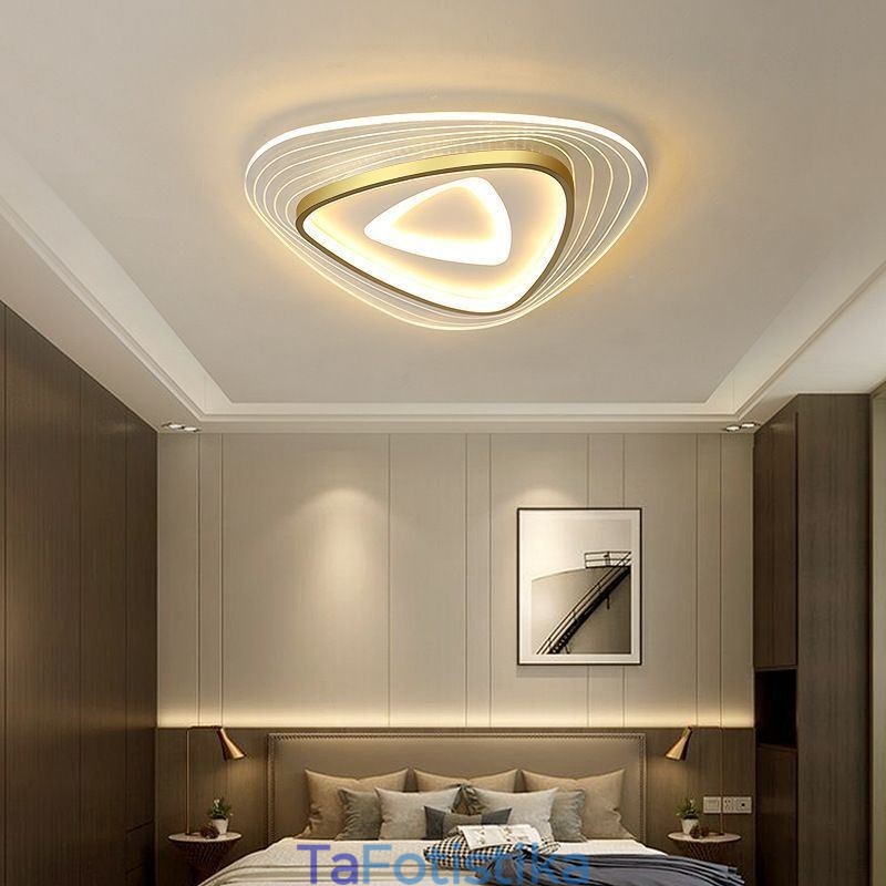 Φωτιστικό οροφής Flush Mount Τριγωνικό Φωτιστικό Οροφής