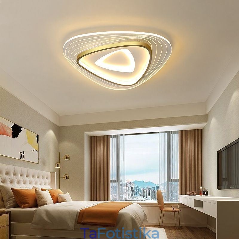 Φωτιστικό οροφής Flush Mount Τριγωνικό Φωτιστικό Οροφής