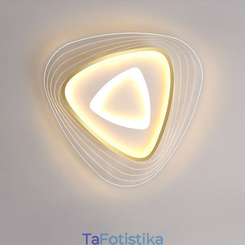 Φωτιστικό οροφής Flush Mount Τριγωνικό Φωτιστικό Οροφής