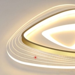 Φωτιστικό οροφής Flush Mount Τριγωνικό Φωτιστικό Οροφής