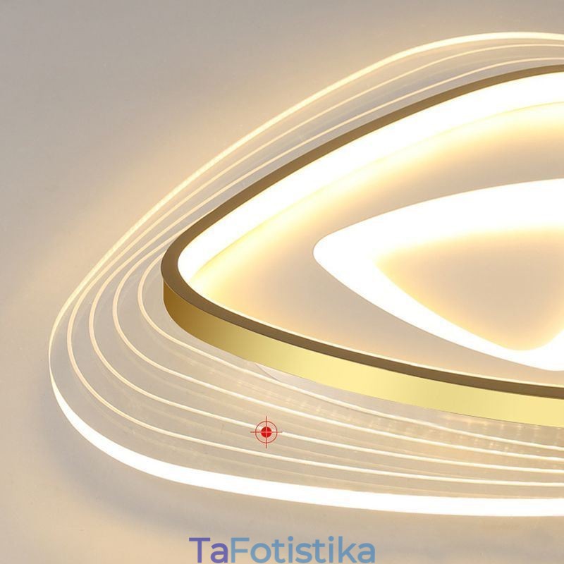 Φωτιστικό οροφής Flush Mount Τριγωνικό Φωτιστικό Οροφής