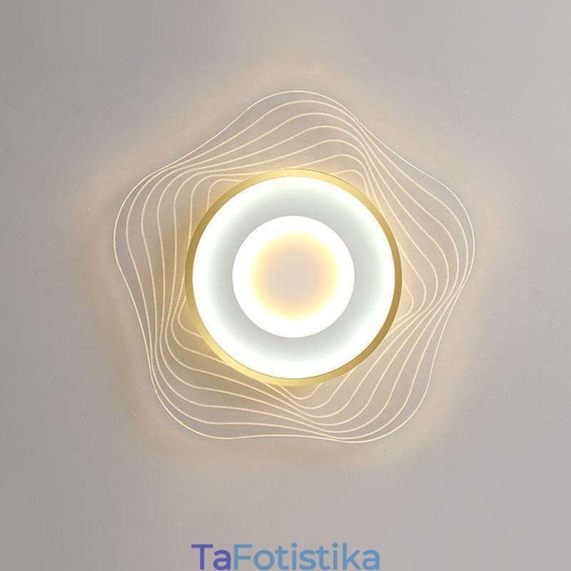 Δημιουργικά φωτιστικά οροφής μοντέρνα χωνευτά φωτιστικά με σχήμα αστεριού 36W