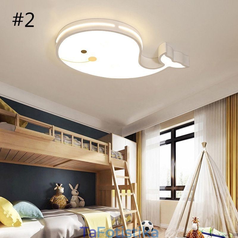 Δημιουργικό φωτιστικό οροφής με μοτίβο Dolphin Dimmable Παιδικό φωτιστικό οροφής