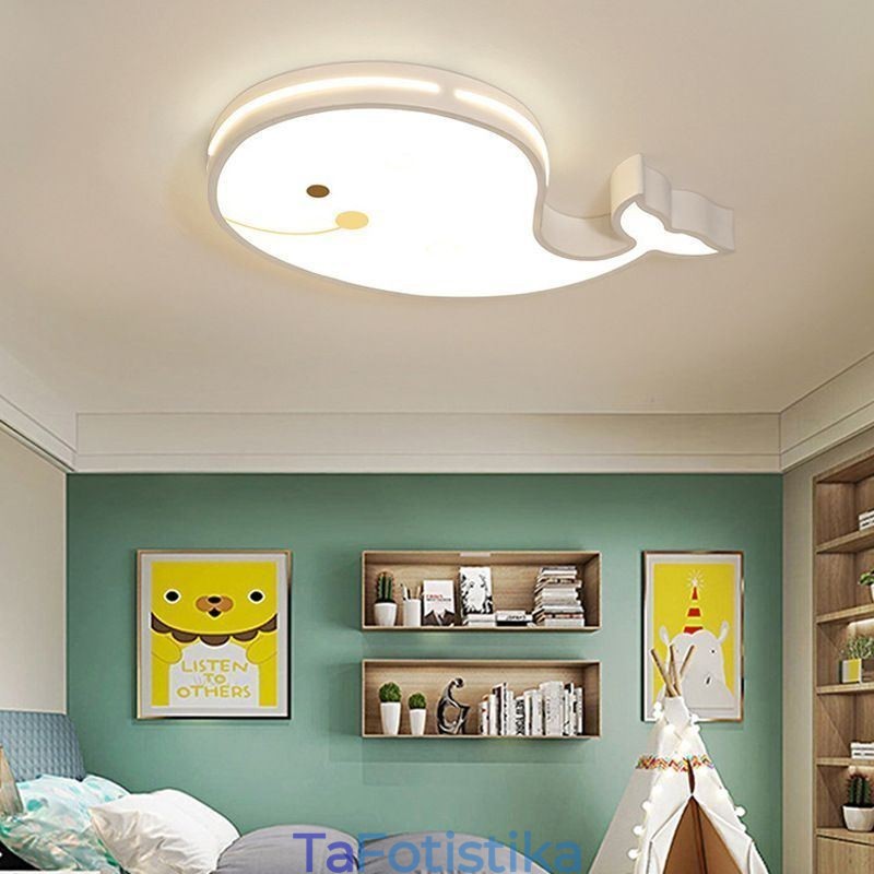 Δημιουργικό φωτιστικό οροφής με μοτίβο Dolphin Dimmable Παιδικό φωτιστικό οροφής
