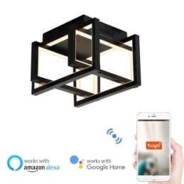 Έξυπνο φωτιστικό οροφής WiFi Flush Mount φωτιστικό οροφής