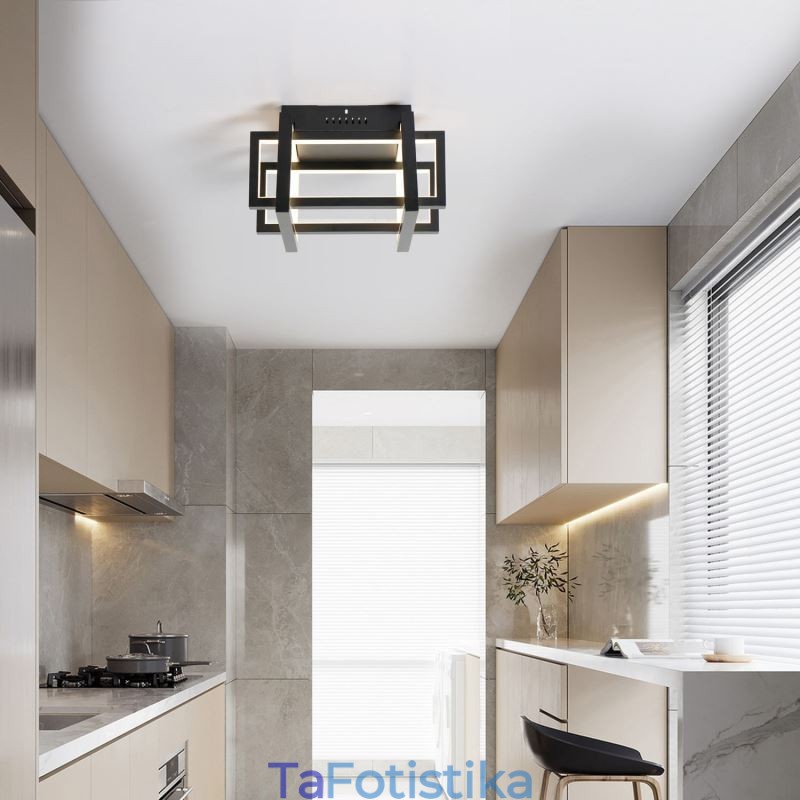 Έξυπνο φωτιστικό οροφής WiFi Flush Mount φωτιστικό οροφής