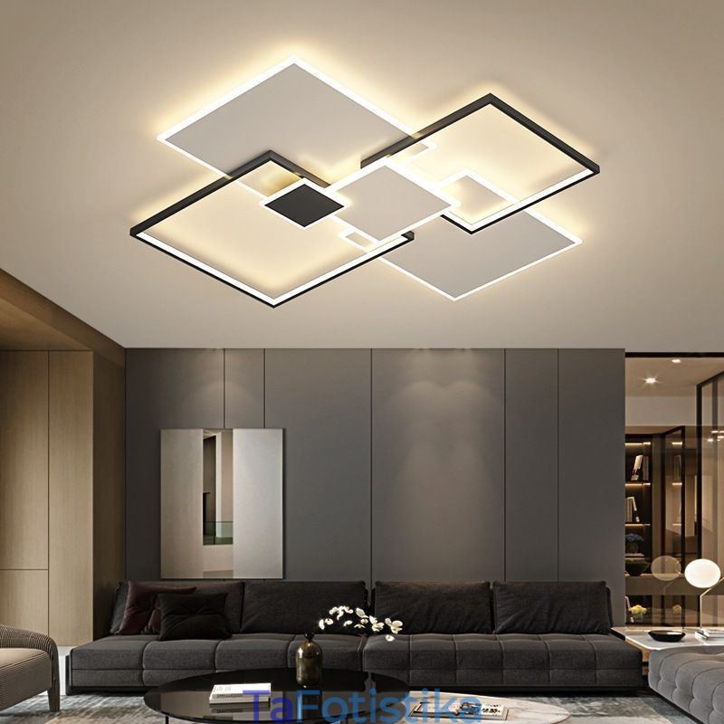 Φωτιστικό τετράγωνης οροφής Flush Mount
