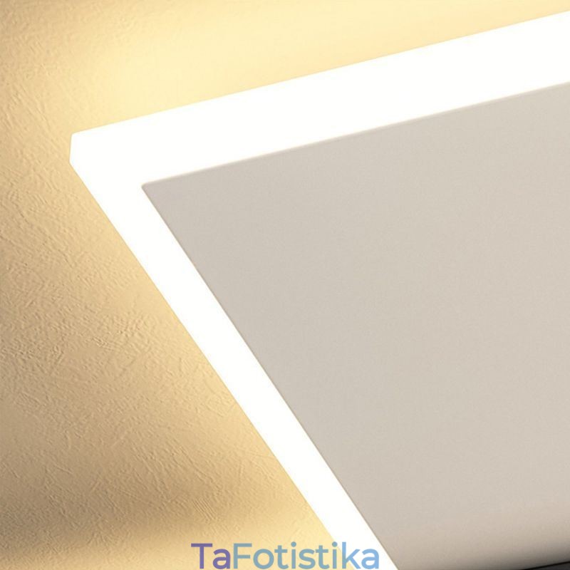 Φωτιστικό τετράγωνης οροφής Flush Mount