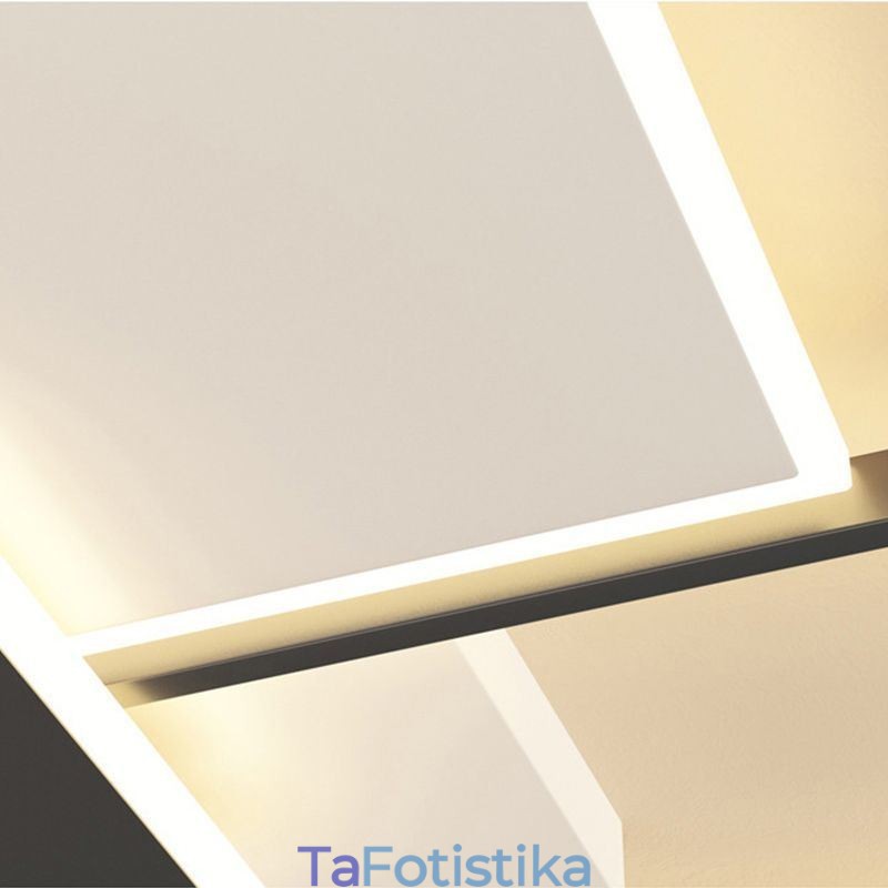 Φωτιστικό τετράγωνης οροφής Flush Mount