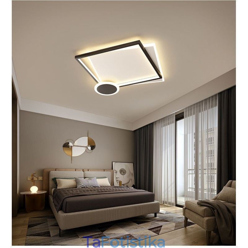 Μινιμαλιστικό φωτιστικό οροφής Flush Mount