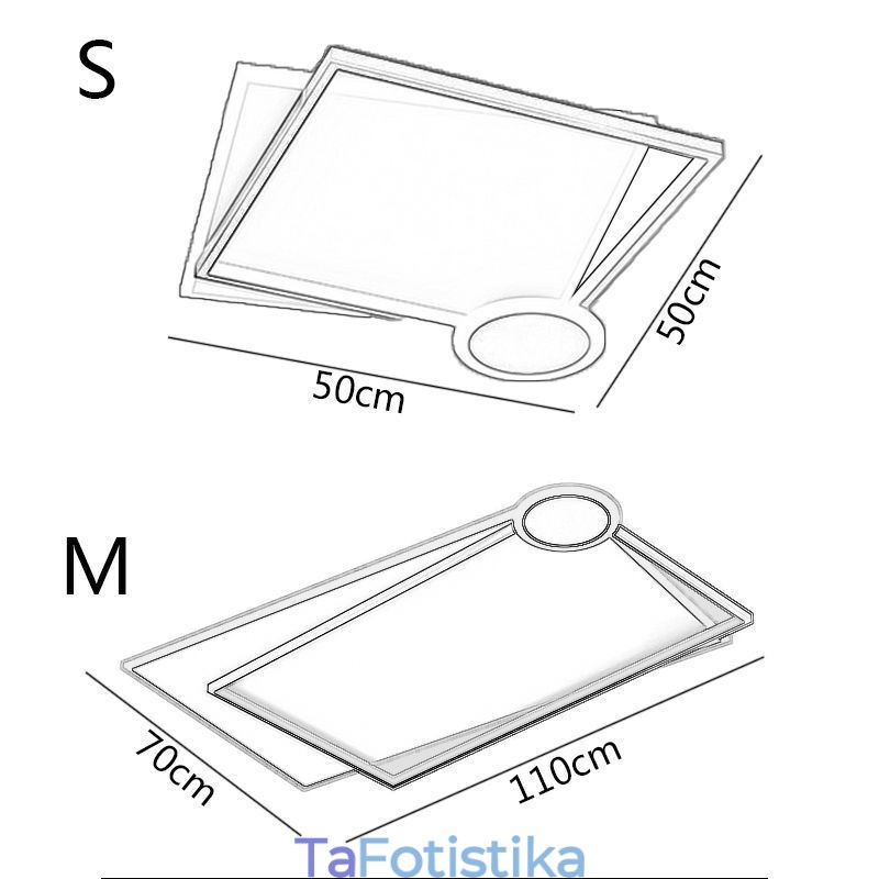 Μινιμαλιστικό φωτιστικό οροφής Flush Mount