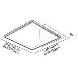 Μοντέρνο φωτιστικό οροφής Flush Mount