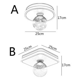 Φωτιστικό οροφής Flush Mount Home Decor