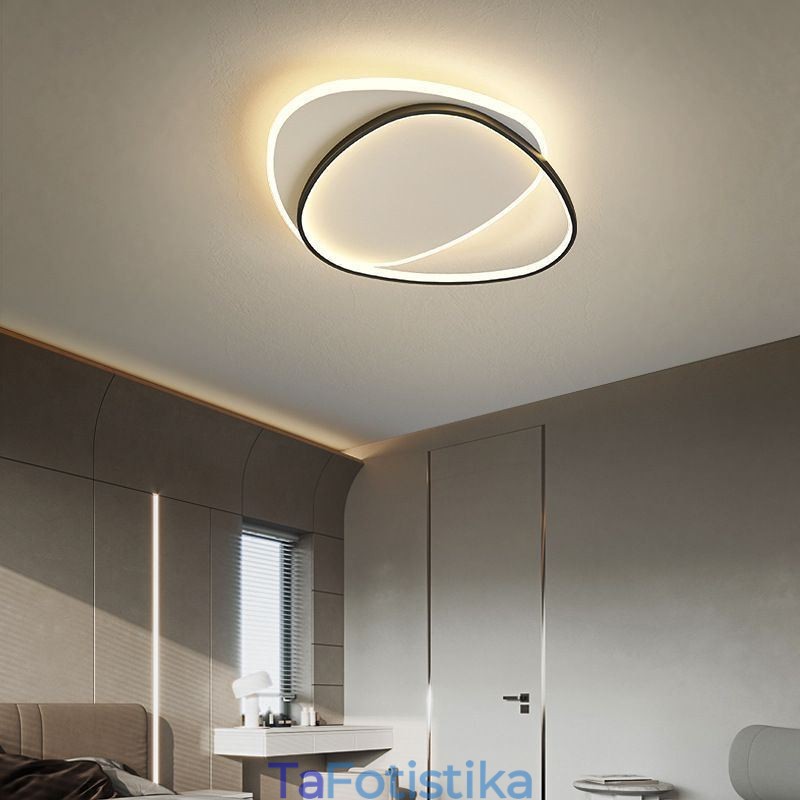 Flush Mount Διπλό Τριγωνικό Φωτιστικό Οροφής