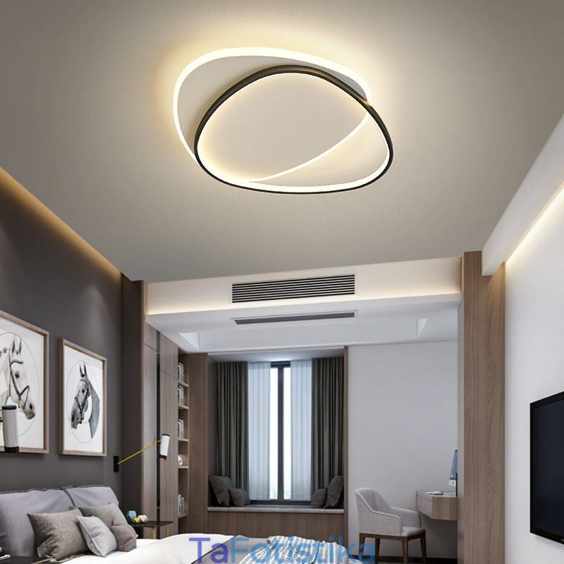 Flush Mount Διπλό Τριγωνικό Φωτιστικό Οροφής