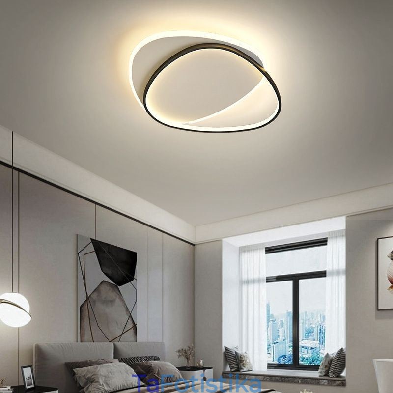 Flush Mount Διπλό Τριγωνικό Φωτιστικό Οροφής