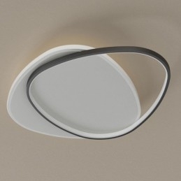 Flush Mount Διπλό Τριγωνικό Φωτιστικό Οροφής