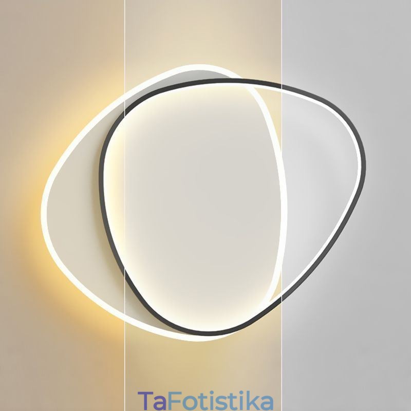 Flush Mount Διπλό Τριγωνικό Φωτιστικό Οροφής