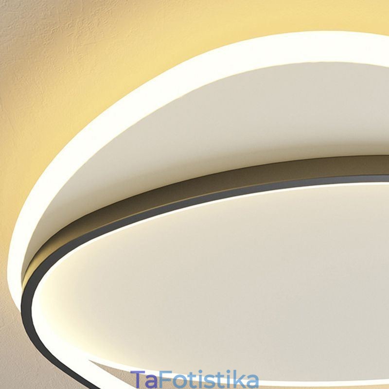 Flush Mount Διπλό Τριγωνικό Φωτιστικό Οροφής