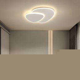Flush Mount Διπλό Τρίγωνο Φωτιστικό Οροφής