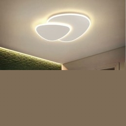 Flush Mount Διπλό Τρίγωνο Φωτιστικό Οροφής