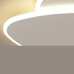 Flush Mount Διπλό Τρίγωνο Φωτιστικό Οροφής