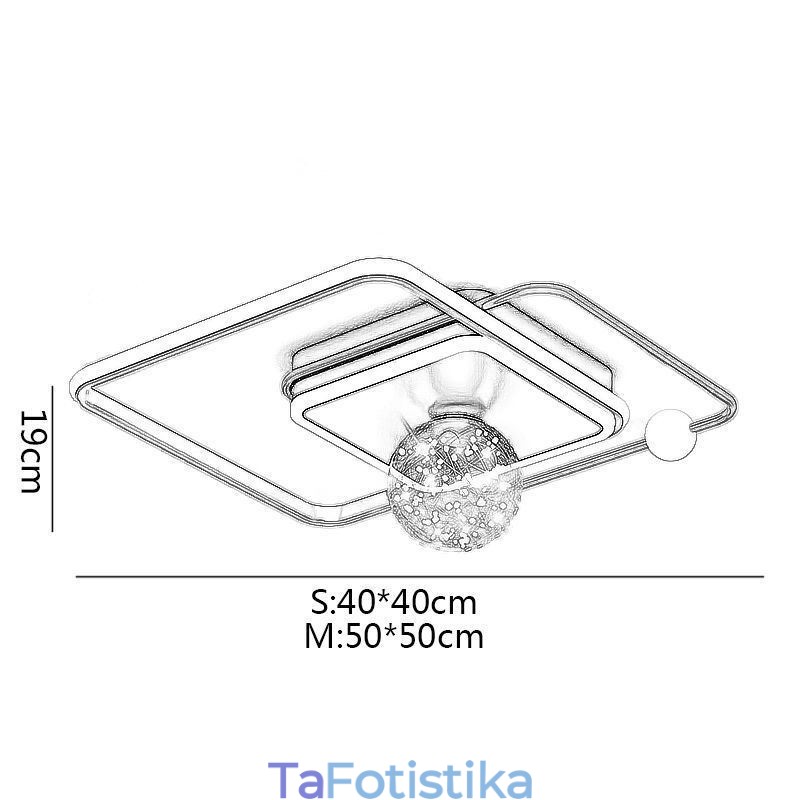 Flush Mount Home Decor Μοντέρνο φωτιστικό οροφής
