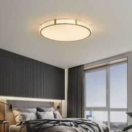 Φωτιστικό οροφής Flush Mount Στρογγυλά φωτιστικά Tricolor Dimming