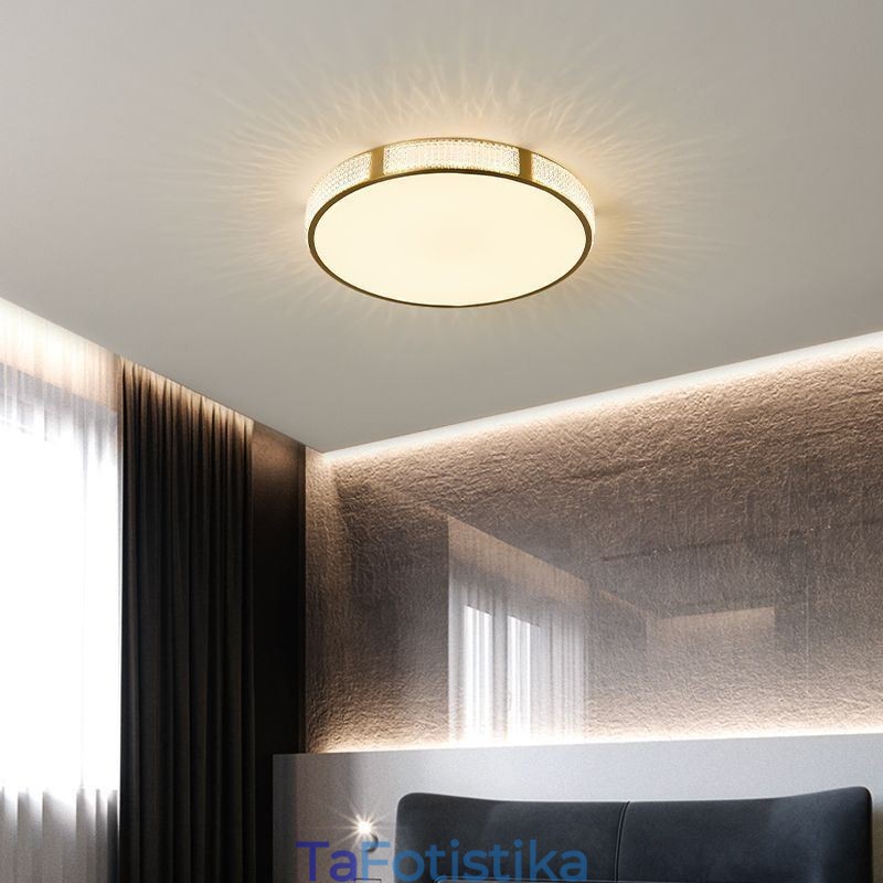 Φωτιστικό οροφής Flush Mount Στρογγυλά φωτιστικά Tricolor Dimming