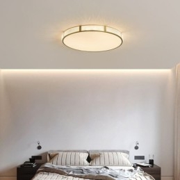 Φωτιστικό οροφής Flush Mount Στρογγυλά φωτιστικά Tricolor Dimming