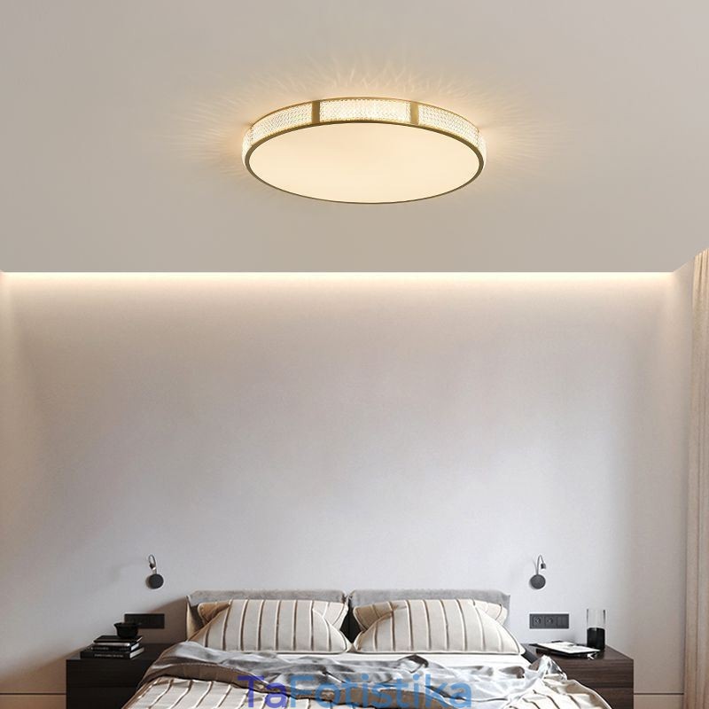 Φωτιστικό οροφής Flush Mount Στρογγυλά φωτιστικά Tricolor Dimming